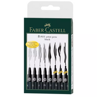 Faber-Castell - Pitt Artist Pen - Assorted Tips Sets - Art Noise