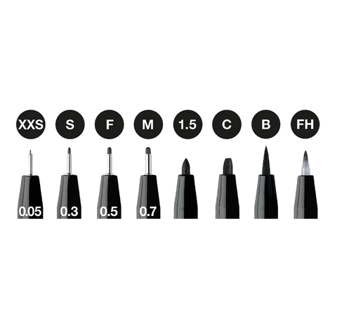 Faber-Castell - PITT Artist Pen - Black Wallet of 8 - Art Noise Faber-Castell - PITT Artist Pen - Black Wallet of 8 Faber-Castell Markers art-noise.myshopify.com faber-castell-pitt-artist-pen-black-wallet-of-8