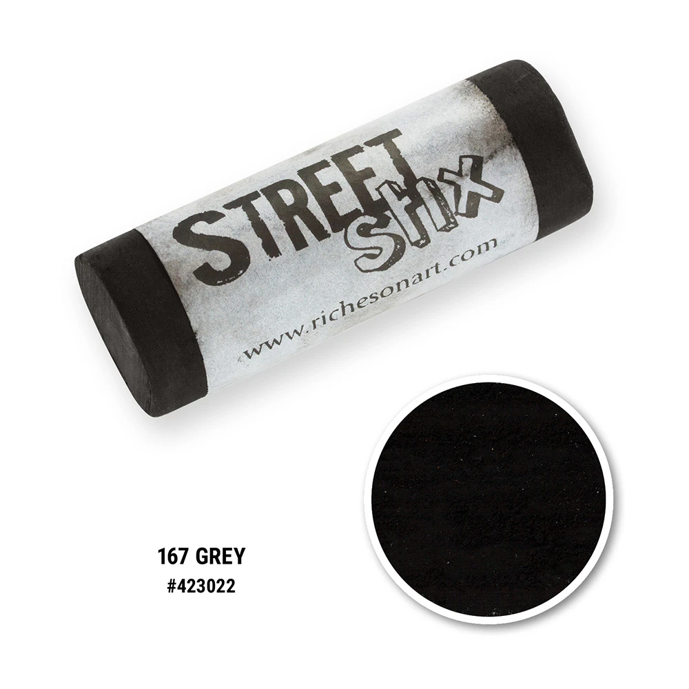 Jack Richeson - Street Stix - 167 Grey - Art Noise Jack Richeson - Street Stix - 167 Grey Jack Richeson Pastels art-noise.myshopify.com jack-richeson-street-stix-167-grey