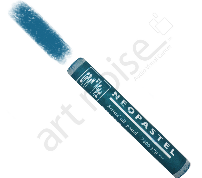 Caran d'Ache - Neopastel Oil Pastel - Greens and Blues - Art Noise