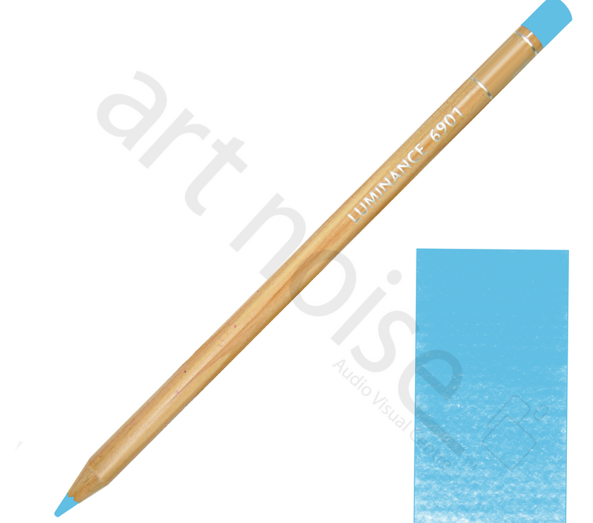 Caran d'Ache - Luminance Coloured Pencil - Greens and Blues - Art Noise