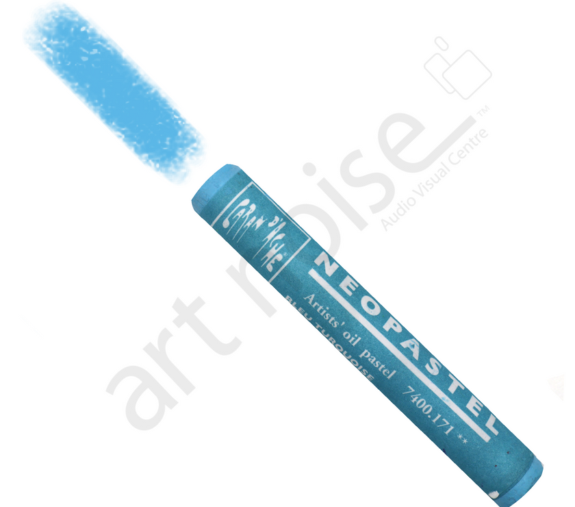 Caran d'Ache - Neopastel Oil Pastel - Greens and Blues - Art Noise