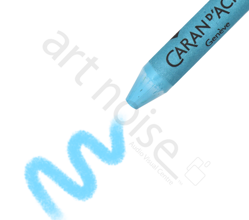 Caran d'Ache - Classic Neocolor II Water Soluble Wax Crayon - Blues and Greens - Art Noise