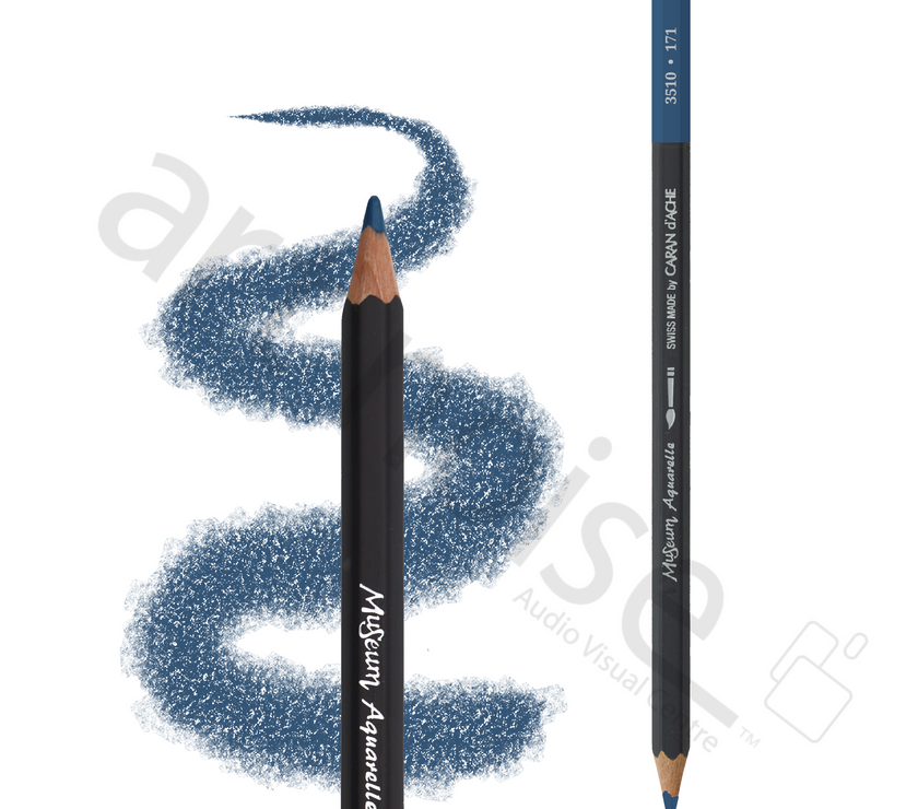 Caran d'Ache - Museum Watercolour Pencil - Blues & Greens - Art Noise