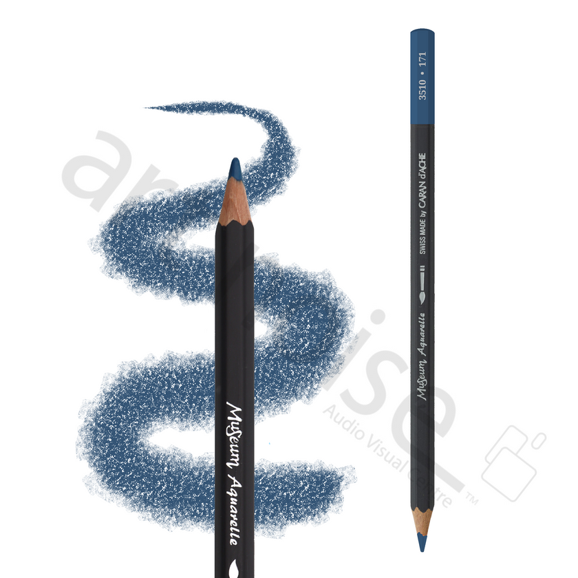 Caran d'Ache - Museum Watercolour Pencil - Blues & Greens - Art Noise