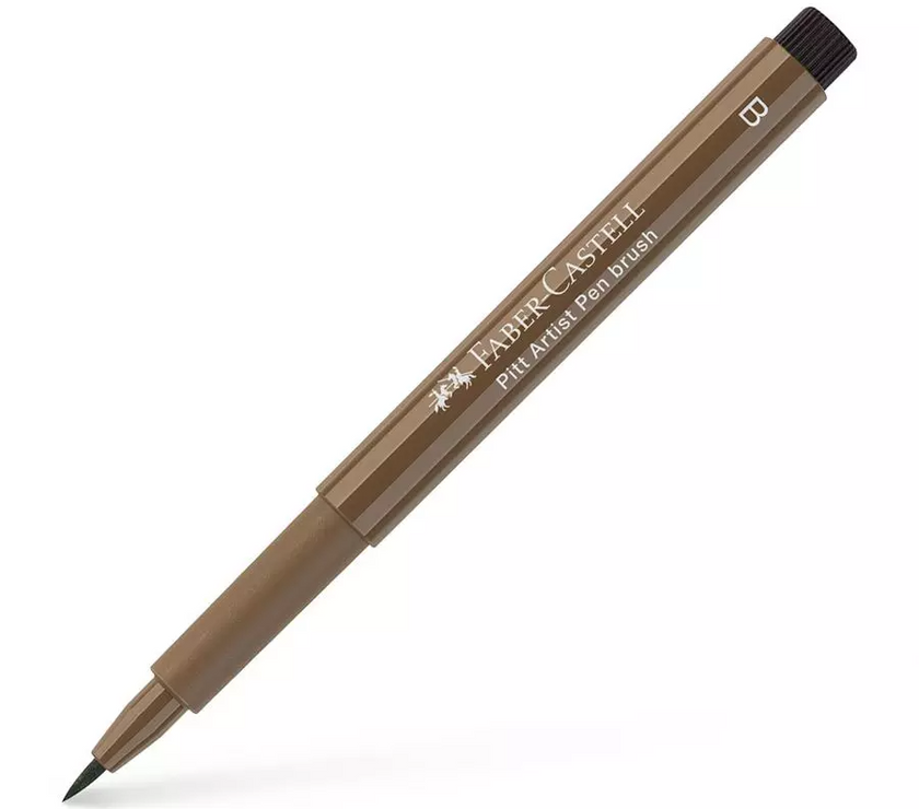 Faber-Castell - PITT artist pen - Brush tip - Browns and Ochres - Art Noise