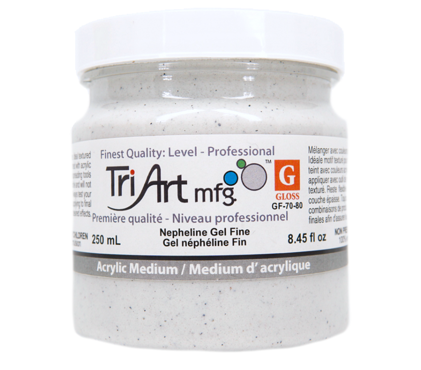 Tri-Art Mediums - Nepheline Gel Fine - Art Noise