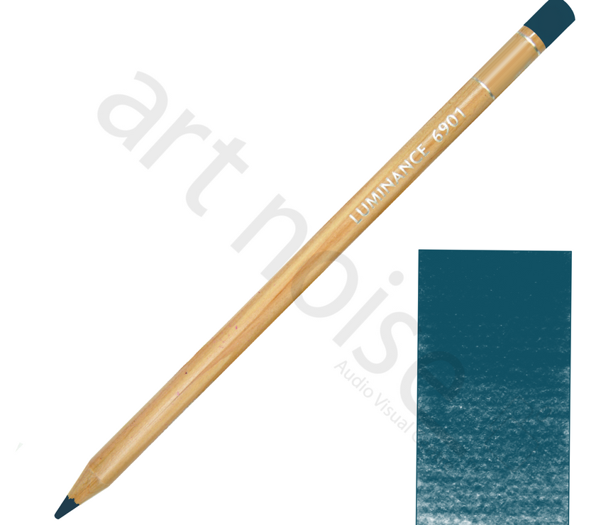 Caran d'Ache - Luminance Coloured Pencil - Greens and Blues - Art Noise