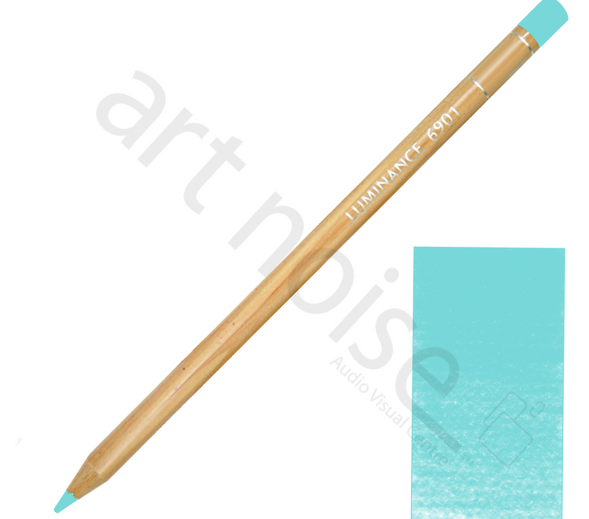 Caran d'Ache - Luminance Coloured Pencil - Greens and Blues - Art Noise