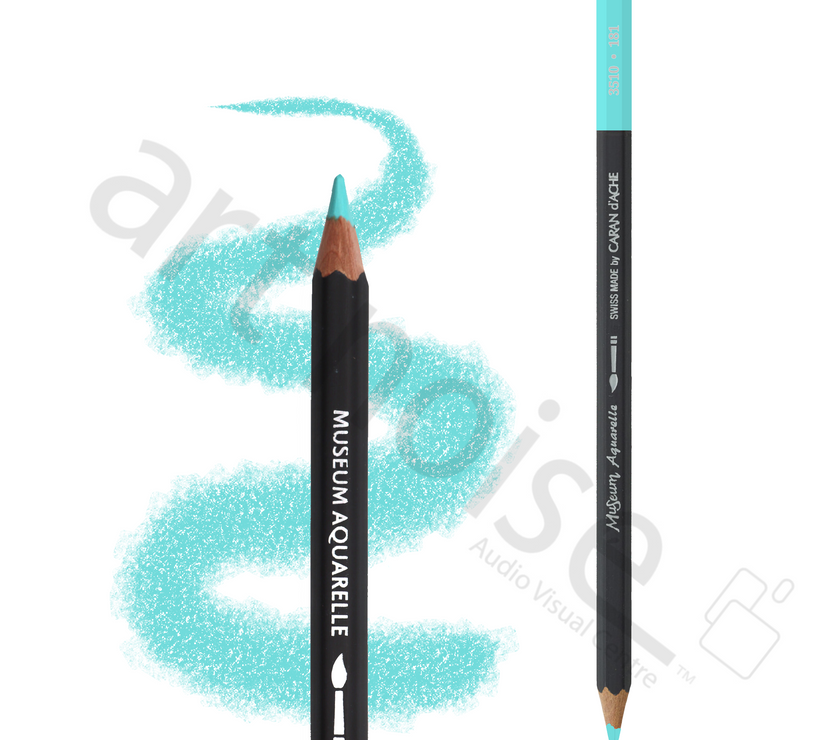 Caran d'Ache - Museum Watercolour Pencil - Blues & Greens - Art Noise
