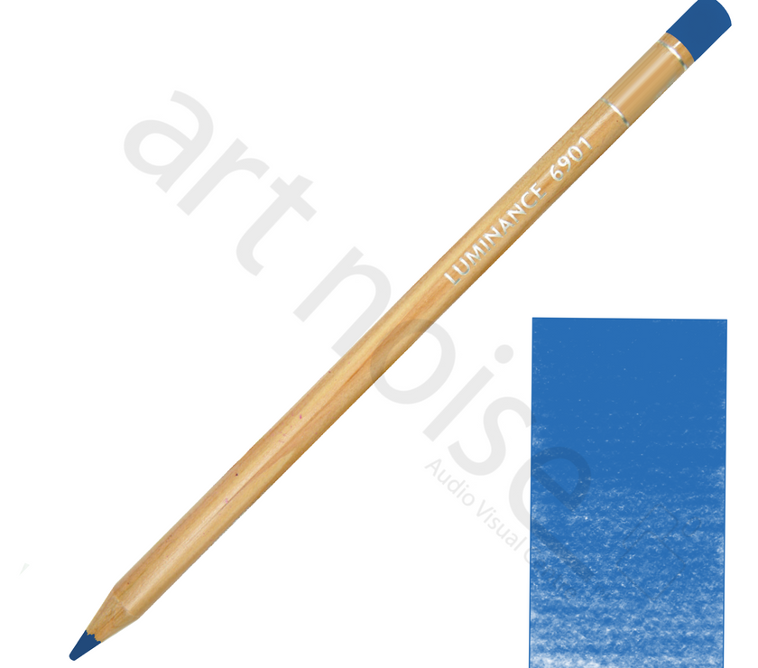 Caran d'Ache - Luminance Coloured Pencil - Greens and Blues - Art Noise