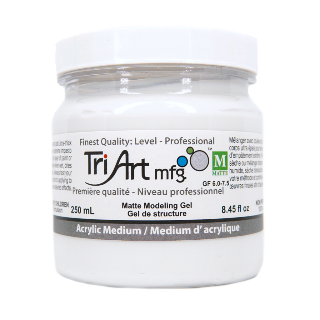 Tri-Art Mediums - Modeling Gel Matte - Art Noise