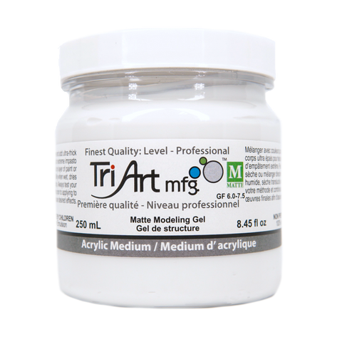 Tri-Art Mediums - Modeling Gel Matte - Art Noise