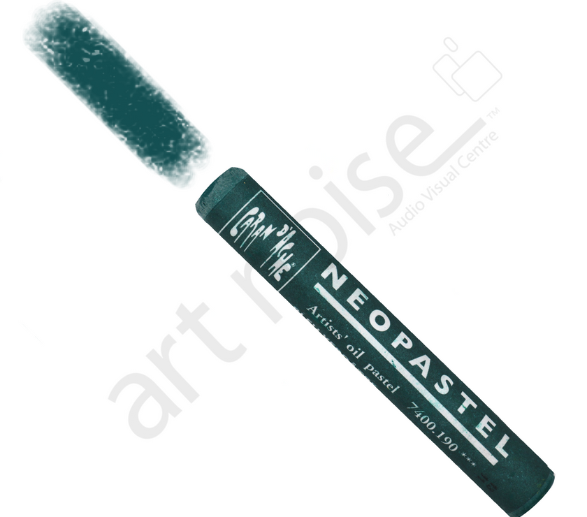 Caran d'Ache - Neopastel Oil Pastel - Greens and Blues - Art Noise
