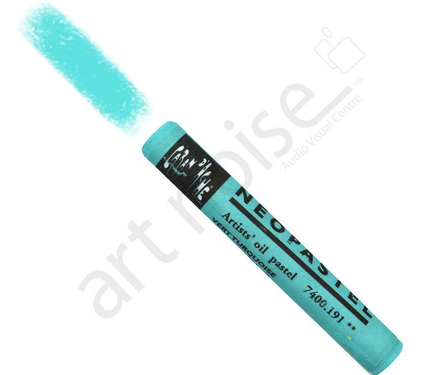 Caran d'Ache - Neopastel Oil Pastel - Greens and Blues - Art Noise