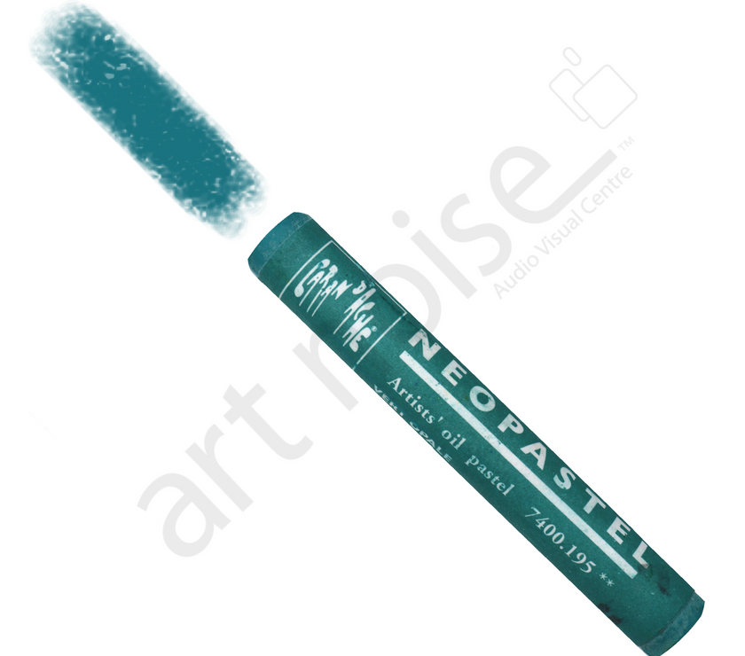 Caran d'Ache - Neopastel Oil Pastel - Greens and Blues - Art Noise