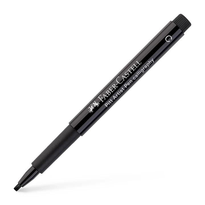 Faber-Castell - Pitt Artist Pen - Calligraphy Chisel tip - Individual Marker