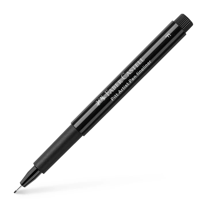 Faber-Castell - Pitt Artist Pen - Fine Fineliner Tip - Individual Marker - Art Noise