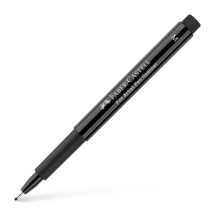 Faber-Castell - PITT Artist Pen - Medium Fineliner tip - Individual Marker - Art Noise