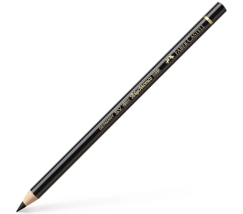Faber-Castell - Polychromos - Individual Pencil - White, Black and Greys - Art Noise