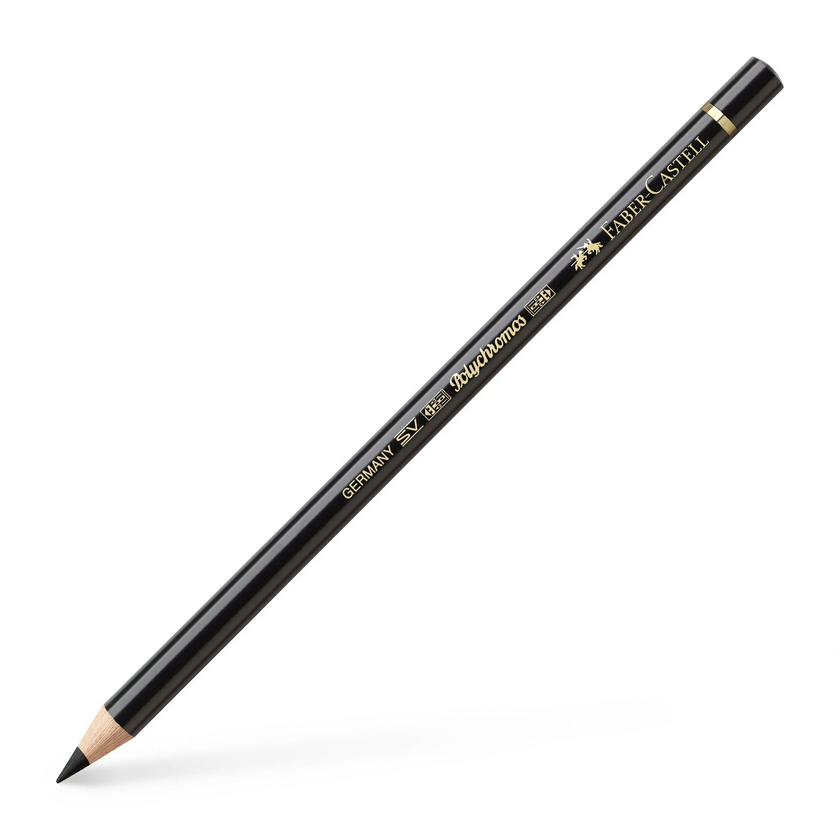 Faber-Castell - Polychromos - Individual Pencil - White, Black and Greys - Art Noise