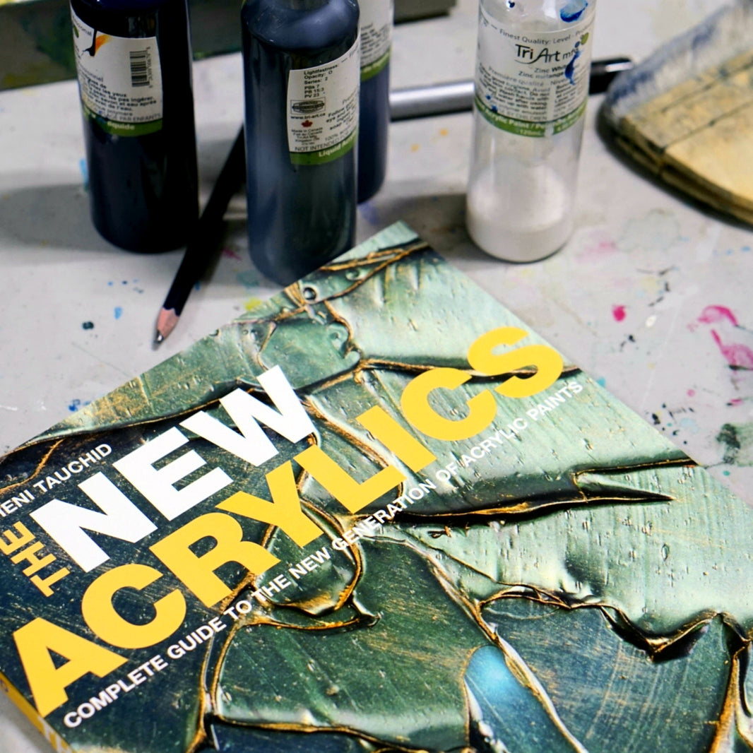 New Acrylics Book by Rheni Tauchid - Art Noise