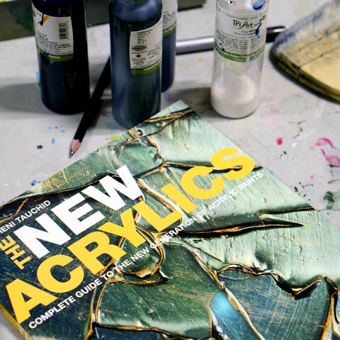 New Acrylics Book by Rheni Tauchid - Art Noise