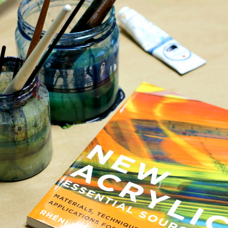 New Acrylics Essential Sourcebook by Rheni Tauchid - Art Noise
