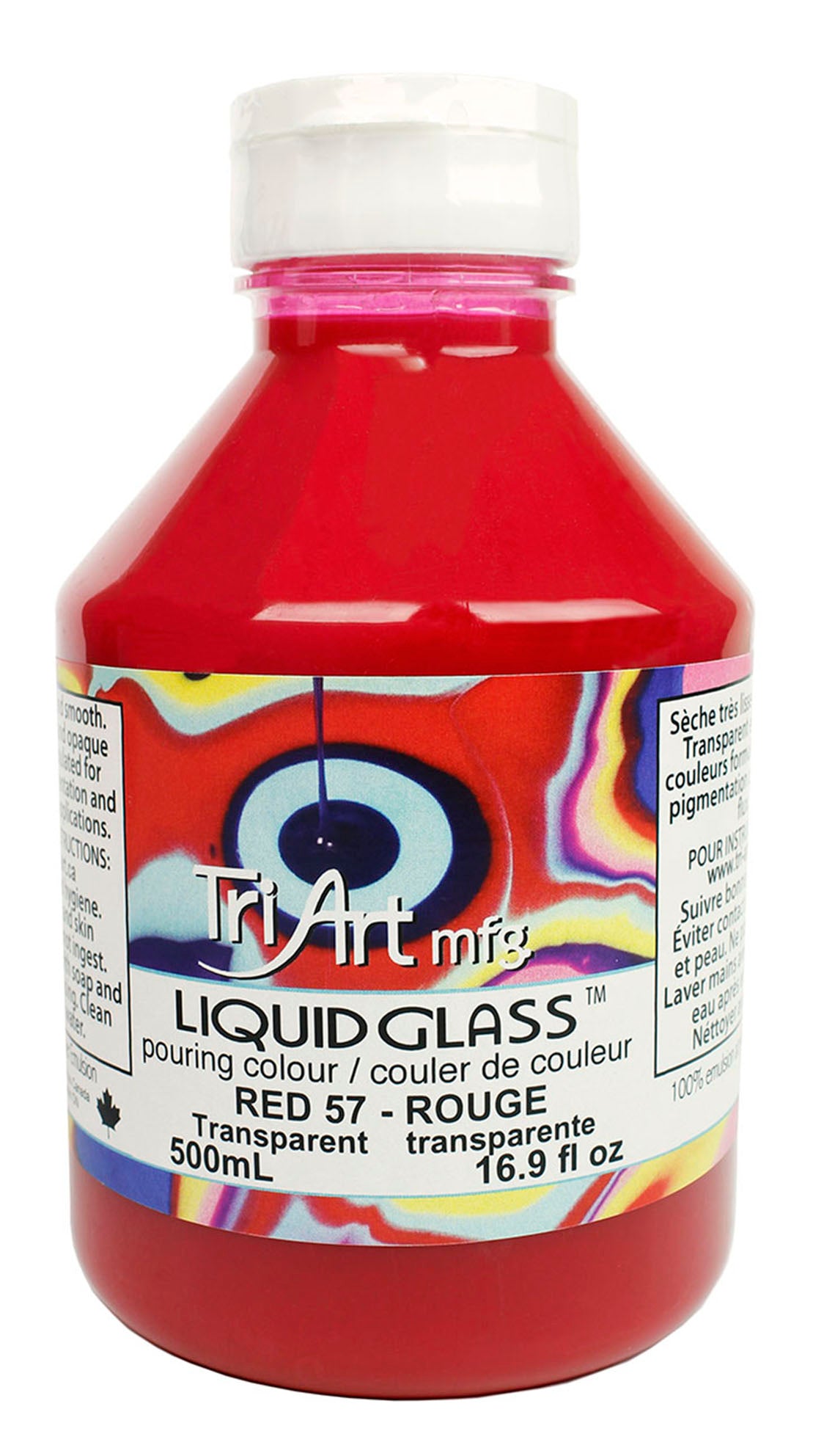 Liquid Glass - Pouring Colours - Red (4664900321367)