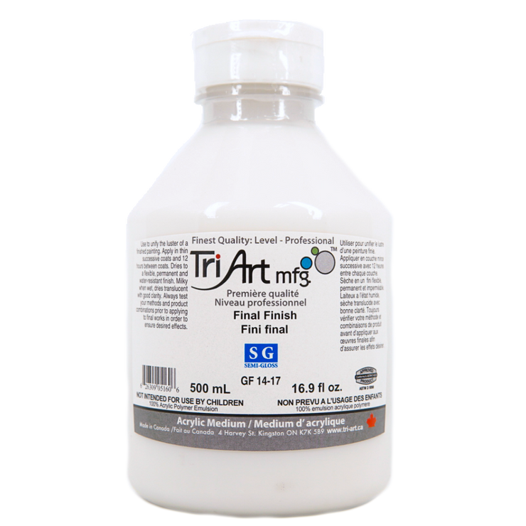 Tri-Art Mediums - Final Finish Semi Gloss - Art Noise