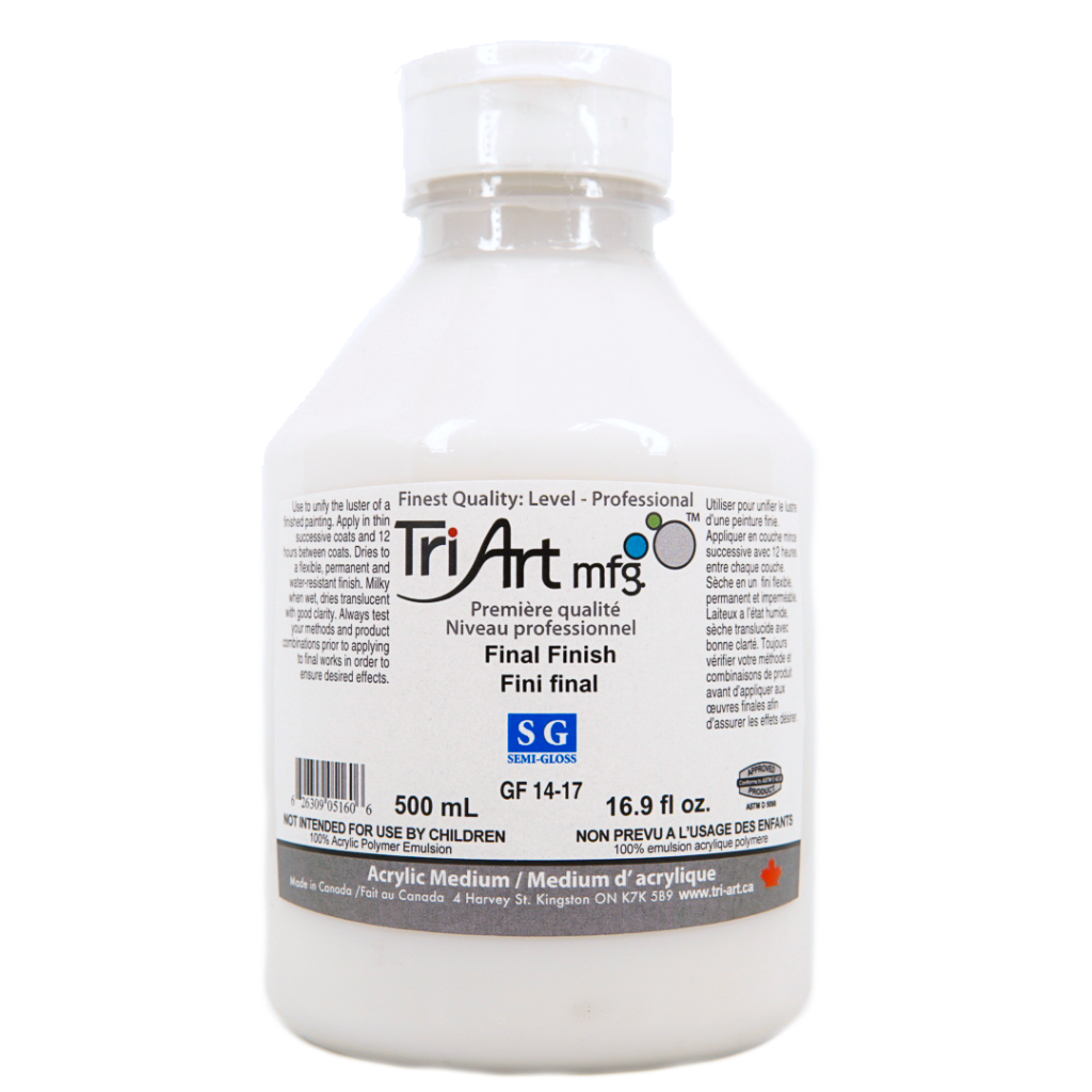 Tri-Art Mediums - Final Finish Semi Gloss - Art Noise