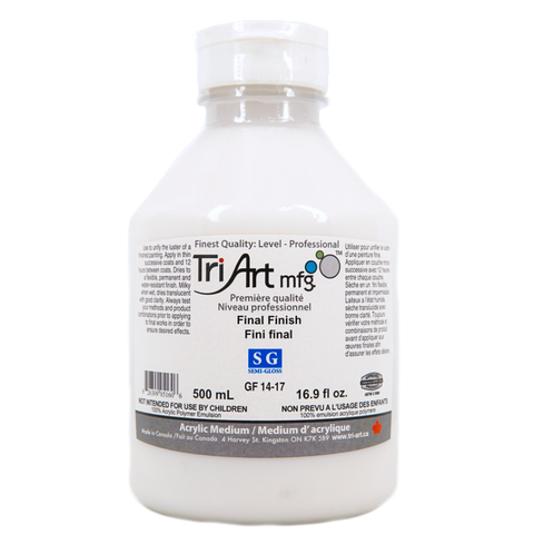 Tri-Art Mediums - Final Finish Semi Gloss - Art Noise