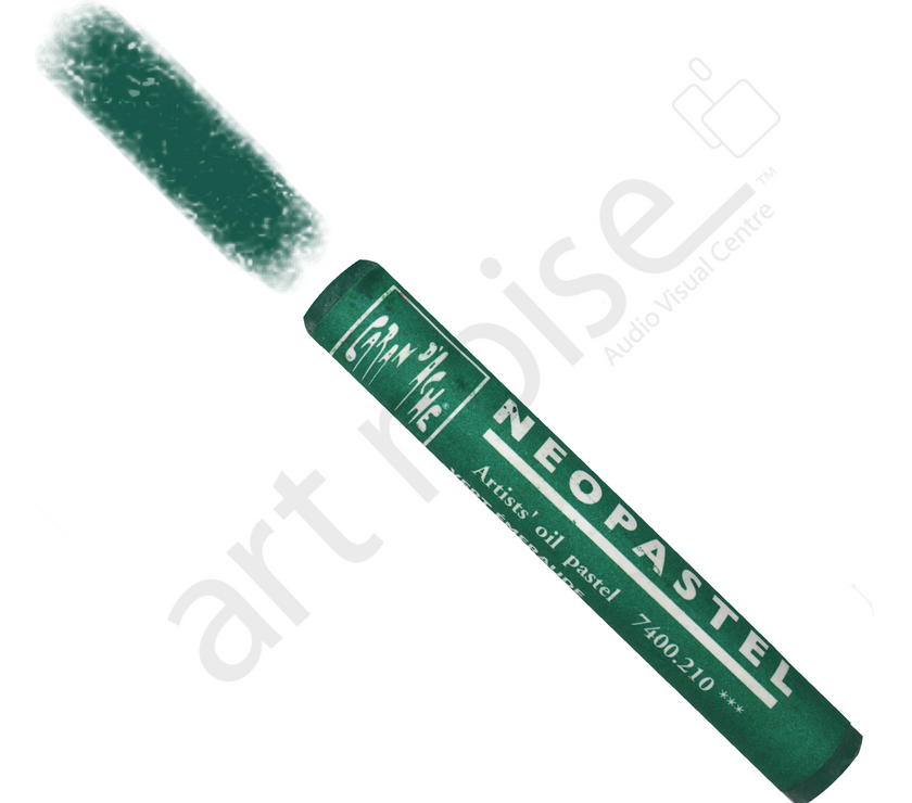 Caran d'Ache - Neopastel Oil Pastel - Greens and Blues - Art Noise