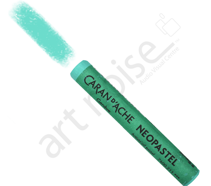 Caran d'Ache - Neopastel Oil Pastel - Greens and Blues - Art Noise