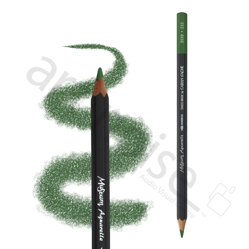 Caran d'Ache - Museum Watercolour Pencil - Blues & Greens - Art Noise