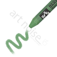 Caran d'Ache - Classic Neocolor II Water Soluble Wax Crayon - Blues and Greens - Art Noise