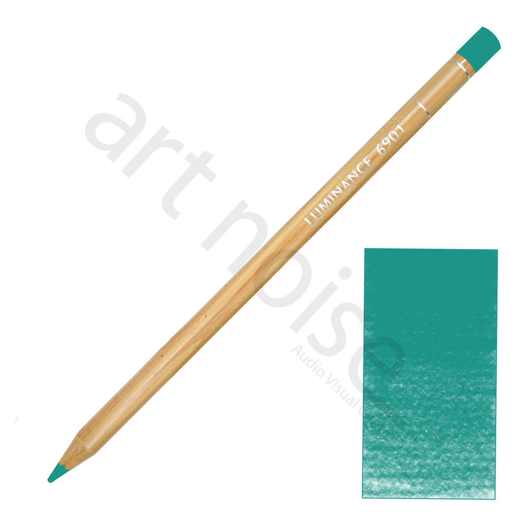 Caran d'Ache - Luminance Coloured Pencil - Greens and Blues