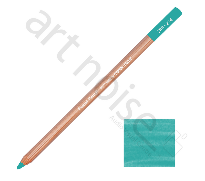 Caran d'Ache - Pastel Pencil - Greens and Blues - Art Noise