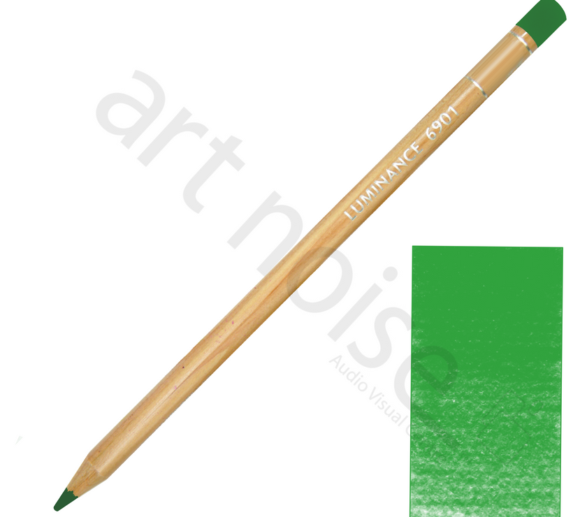Caran d'Ache - Luminance Coloured Pencil - Greens and Blues - Art Noise