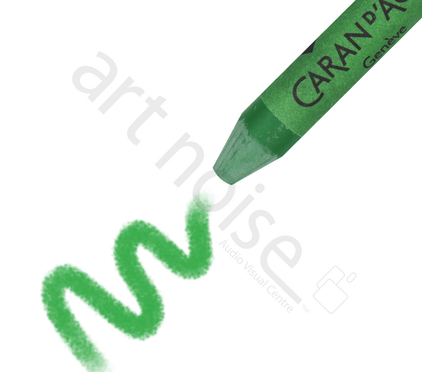 Caran d'Ache - Classic Neocolor II Water Soluble Wax Crayon - Blues and Greens - Art Noise
