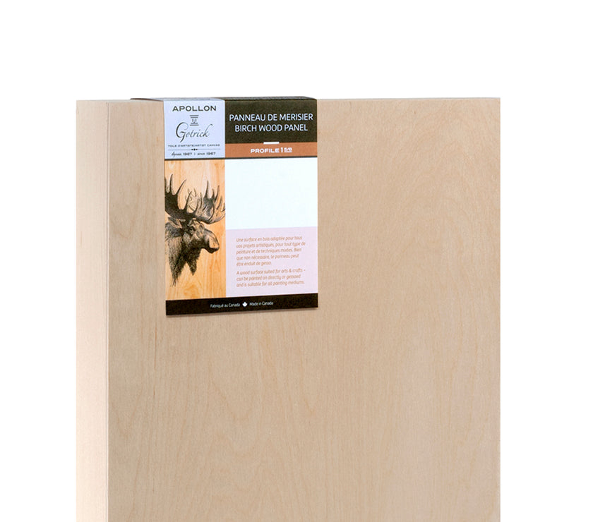 Apollon - Birch Wood Panel - Art Noise