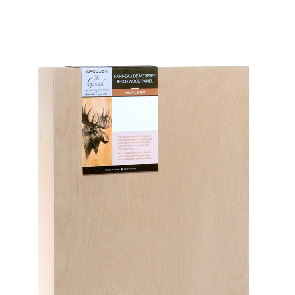 Apollon - Birch Wood Panel - Art Noise