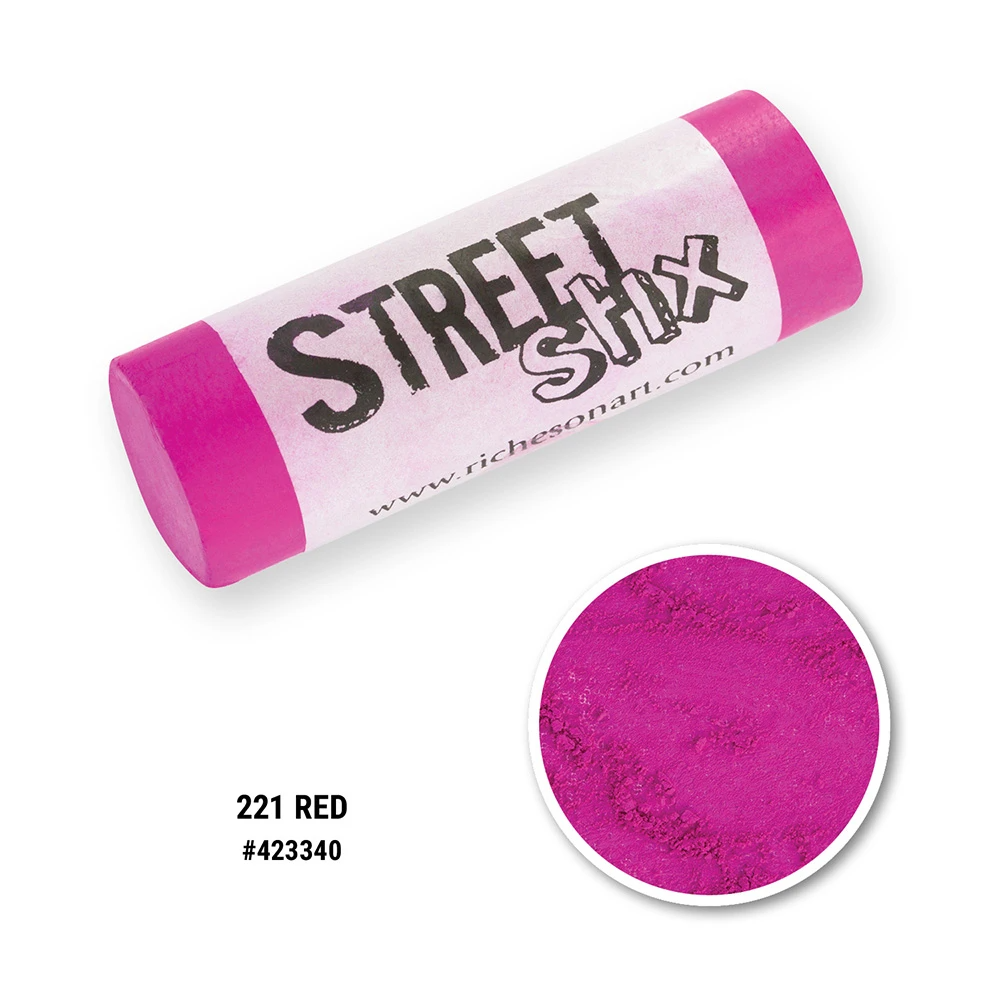 Jack Richeson - Street Stix - 221 Red - Art Noise