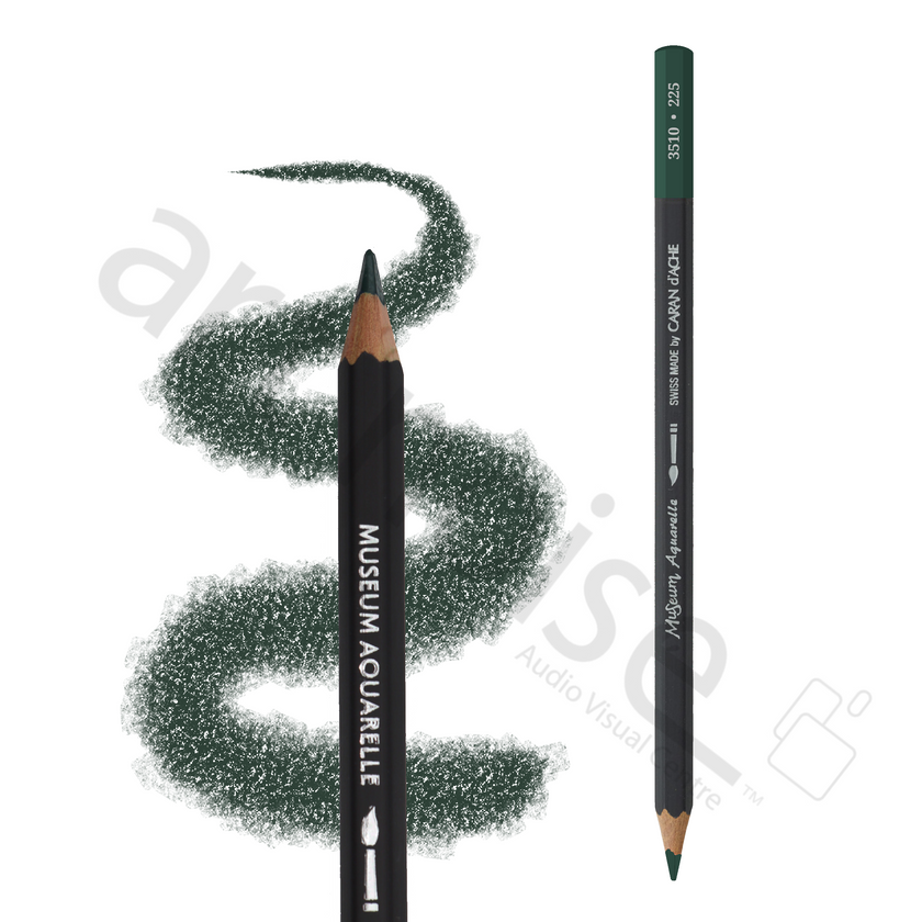 Caran d'Ache - Museum Watercolour Pencil - Blues & Greens - Art Noise