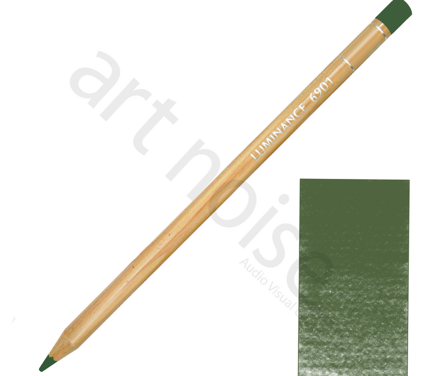 Caran d'Ache - Luminance Coloured Pencil - Greens and Blues - Art Noise