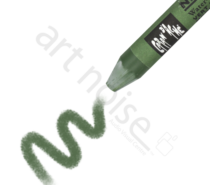 Caran d'Ache - Classic Neocolor II Water Soluble Wax Crayon - Blues and Greens - Art Noise