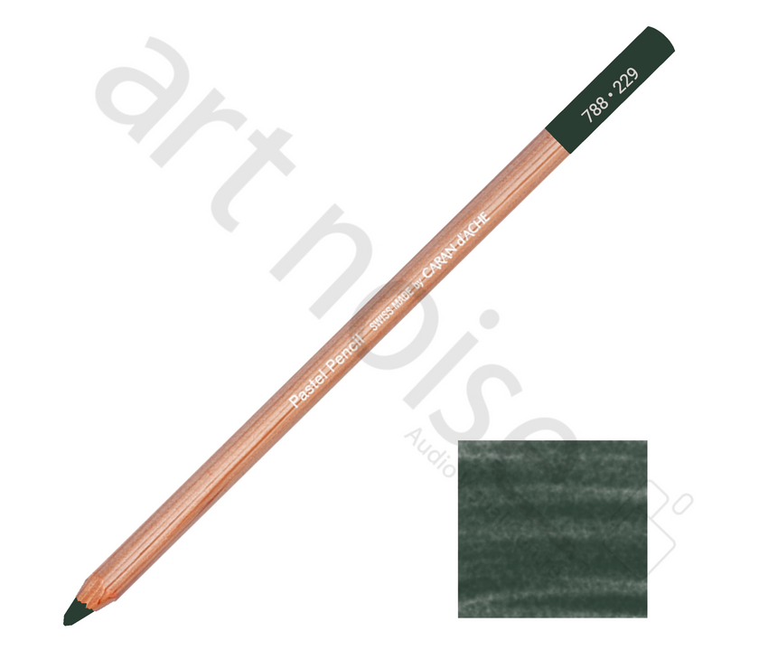 Caran d'Ache - Pastel Pencil - Greens and Blues - Art Noise