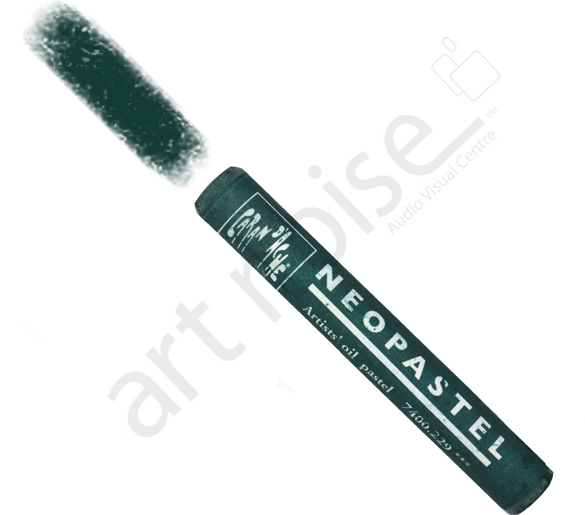Caran d'Ache - Neopastel Oil Pastel - Greens and Blues - Art Noise