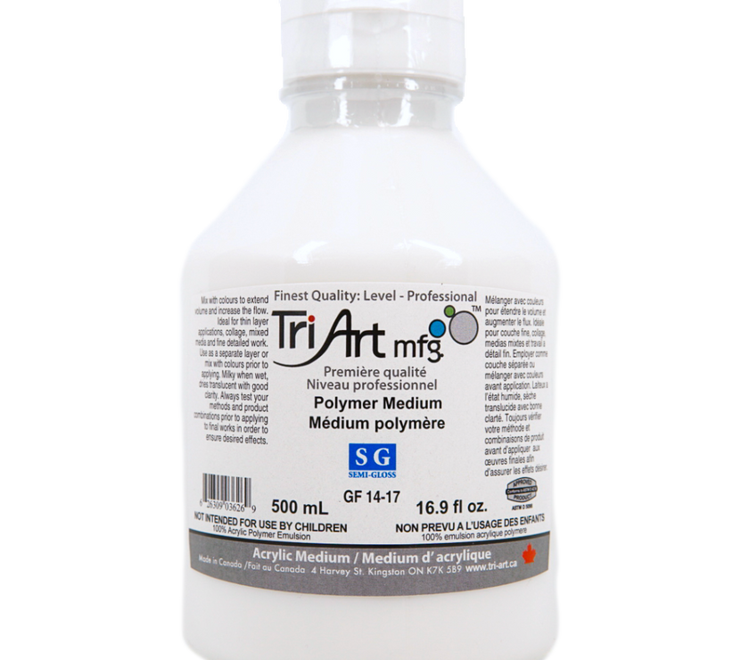Tri-Art Mediums - Polymer Medium Semi Gloss - Art Noise