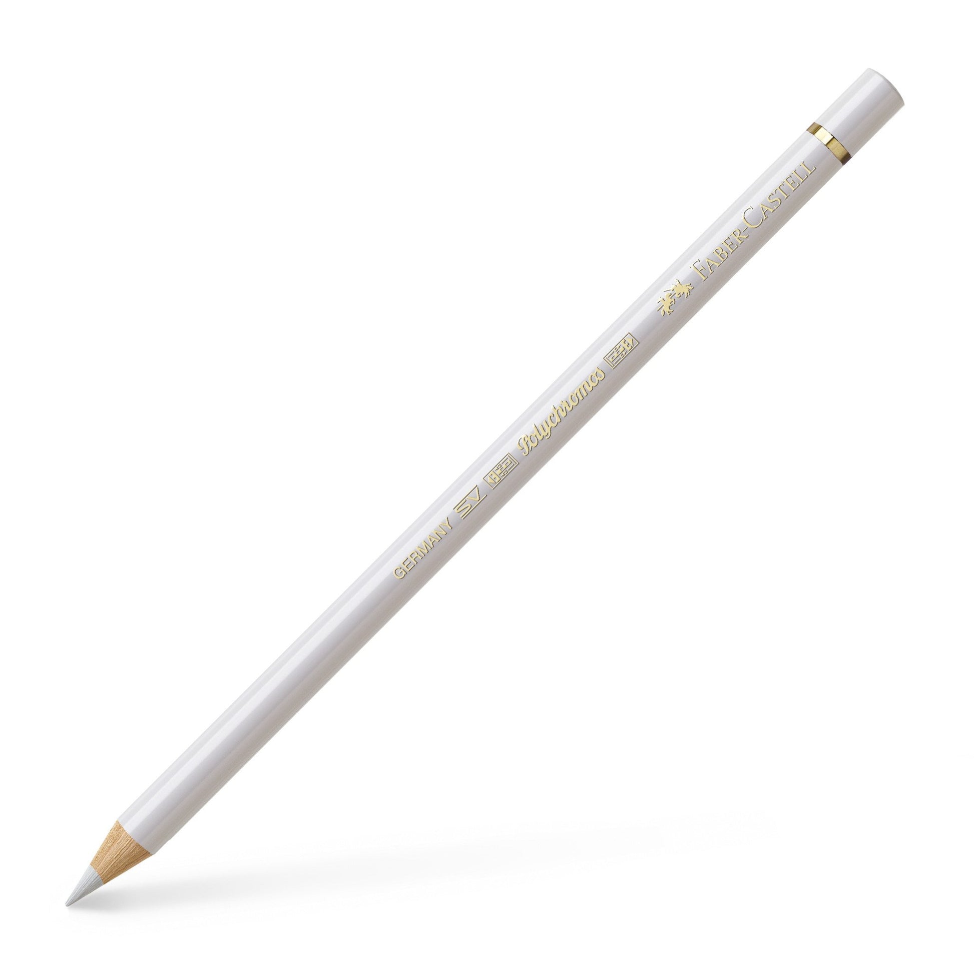 Faber-Castell - Polychromos - Individual Pencil - White, Black and Greys - Art Noise